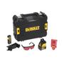 Imagem de Combo Nível a laser Vermelho Dewalt + Trena a laser 20M  + Caixa TSTAK (DW088K)