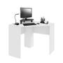 Imagem de Combo Office - Mesa de Canto para Computador 90x90cm Branco Fosco e Cadeira de Escritório Adapt Giratória Multilaser - GA204K