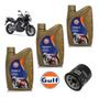 Imagem de Combo Óleo + Filtro Gulf 10W40 Sintético Kawasaki Versys 650