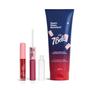 Imagem de Combo QDB 7Belo: Gloss Labial 4ml + Batom Duo Gloss 8ml + Loção Corporal 200ml