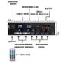 Imagem de Combo Receiver Amplificador Rc7000 Bt Som + 4 Caixas 520w