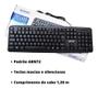 Imagem de Combo Teclado Abnt2 + Mouse Usb Pc Notebook Home Office