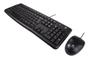 Imagem de Combo Teclado E Mouse Logitech Óptico Com Fio Usb Mk120