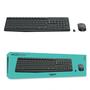 Imagem de Combo Teclado e Mouse sem fio Logitech MK235 onexão USB, Pilhas Inclusas e Layout ABNT2 - 920-007903