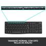 Imagem de Combo Teclado e Mouse sem fio Logitech MK270Conexão USB, Pilhas Inclusas e Layout ABNT2 -920-004433