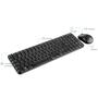 Imagem de Combo Teclado e Mouse TC183 Sem Fio Cor Preto, Mouse com Sensor e Resolução de 1000 dpi