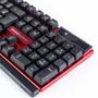 Imagem de Combo Teclado Mouse Sem Fio Kross Vermelho Preto Ke-Km553V1