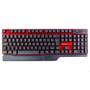 Imagem de Combo Teclado Mouse Sem Fio Kross Vermelho Preto Ke-Km553V1