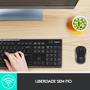 Imagem de Combo Teclado Mouse sem fio Logitech MK270 ABNT2 920-004433