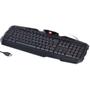 Imagem de Combo teclado + mouse vx gaming striker  teclado padrão abnt2 e mouse 1600 dpi  ve