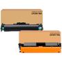 Imagem de Combo Toner CF217A 17A + Tambor CF219A 19A Compatível para impressora HP M-130FW