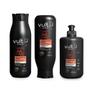 Imagem de Combo Vult Cabelos Crespos 4A a 4C Shampoo 350ml Condicionador 325ml e Creme p/ Pentear