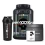 Imagem de Combo Whey 100% HD Pote 900g BlackSkull e Creatina Monohidratada 300g Max Titanium - Coqueteleira