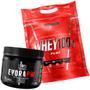 Imagem de Combo whey 100% pure 900g + évora pw sabores sortidos 150g