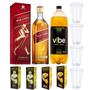 Imagem de Combo Whisky Red Label 1L + Energetico Vibe + 4 Gelo De Coco