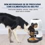 Imagem de Comedouro Automatico Programavel Raçao Gato Pet Cachorro Inteligente Programa Horario Refeiçao Tempo Voz Casa Petshop