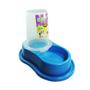 Imagem de Comedouro Bebedouro Azul 900ml com Dupla Função Anti Formiga para Cães e Gatos