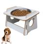 Comedouro Bebedouro Cachorro Elevado Pet Tigela Ração Inox Saudável Branco - Maderacco Imagem de Comedouro Bebedouro Cachorro Elevado Pet Tigela Ração Inox Saudável Branco