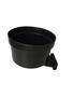 Imagem de Comedouro Bebedouro Caneca Caes Pets Aves Acoplavel 1100 Ml Preto