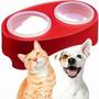 Imagem de Comedouro Bebedouro Elevado Cães E Gatos Super Neck Duplo Furacão Pet