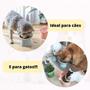 Imagem de Comedouro Bebedouro Gatos E Pet Alto Elevado Em Plástico