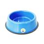 Comedouro E Bebedouro Pesado Cães Tudo Pet Azul - 2,5 Litros Imagem de Comedouro E Bebedouro Pesado Cães Tudo Pet Azul - 2,5 Litros