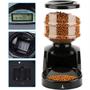 Imagem de Comedouro Eletrônico Automático Alimentador Digital Programável Pet Cães Gatos GT652 - Lorben