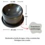 Imagem de Comedouro Ergonômico Elevado Gato 80ml E Coleira Fina Com Guizo Postura Correta
