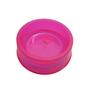 Imagem de Comedouro Grande 1,9 Litros Rosa Transparente Glitter - Pet Toys