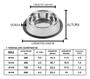 Imagem de Comedouro Inox para Cachorros N1  240ml - Chalesco
