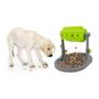 Imagem de Comedouro Interativo Cachorro e Gato Tigela de Comida Pote para Ração