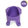 Imagem de Comedouro Ou Bebedouro Elevado Pet Para Cães 300Ml Lilas