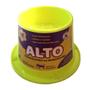 Imagem de Comedouro Pet Cães Alto Anti Formiga 500ml - Amarelo Neon