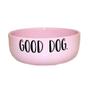 Imagem de Comedouro Pet Injet Cerâmica Good Dog Rosa para Cães - 190ml