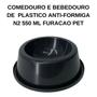 Imagem de Comedouro plastico anti-formiga n2 550 ml furacao pet