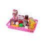 Imagem de Comidinha de brinquedo mini mercadinho + frutinhas de brinquedo + sorvetinho
