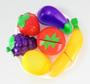 Imagem de COMIDINHAS de brinquedo KIT cozinha e MERCADINHO Frutas, Legumes, verduras infantil c/ Frigideira