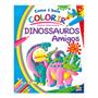 Imagem de Como é Bom Colorir: Dinossauros Amigos - Todolivro