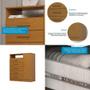 Imagem de Cômoda 1 Porta 5 Gavetas 100% Mdf Madri Acp Móveis Cinamomo
