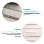 Imagem de Cômoda 100% Mdf 8 Gavetas Nalu Acp Móveis Branco