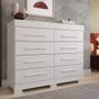 Imagem de Cômoda 111,60cm 8 Gavetas 100% MDF Lantana Espresso Móveis