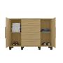 Imagem de Cômoda 2 Portas 4 Gavetas com Sapateira Barcelona