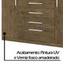 Imagem de Cômoda 2 Portas 7 Gavetas J&A Móveis Jequitibá Mega 157x157x47