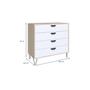 Imagem de Cômoda 4 Gavetas Drawer Be Mobiliário