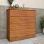 Imagem de Cômoda 4 Gavetas em Mdf/mdp Lua Espresso Móveis