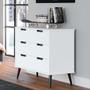 Imagem de Cômoda 4 gavetas MDF Retro Belmax