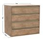 Imagem de Cômoda 4 Gavetas MDF Select Belmax