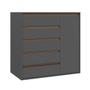 Imagem de Cômoda 5 Gavetas 1 Porta Multiuso MDF Select Belmax