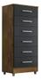 Imagem de Cômoda 6 gavetas - Castanho Onix  Helena