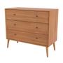 Imagem de Cômoda com 03 gavetas 100% MDF 110cm TW50 Dalla Costa